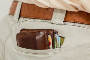 wallets with credit cards